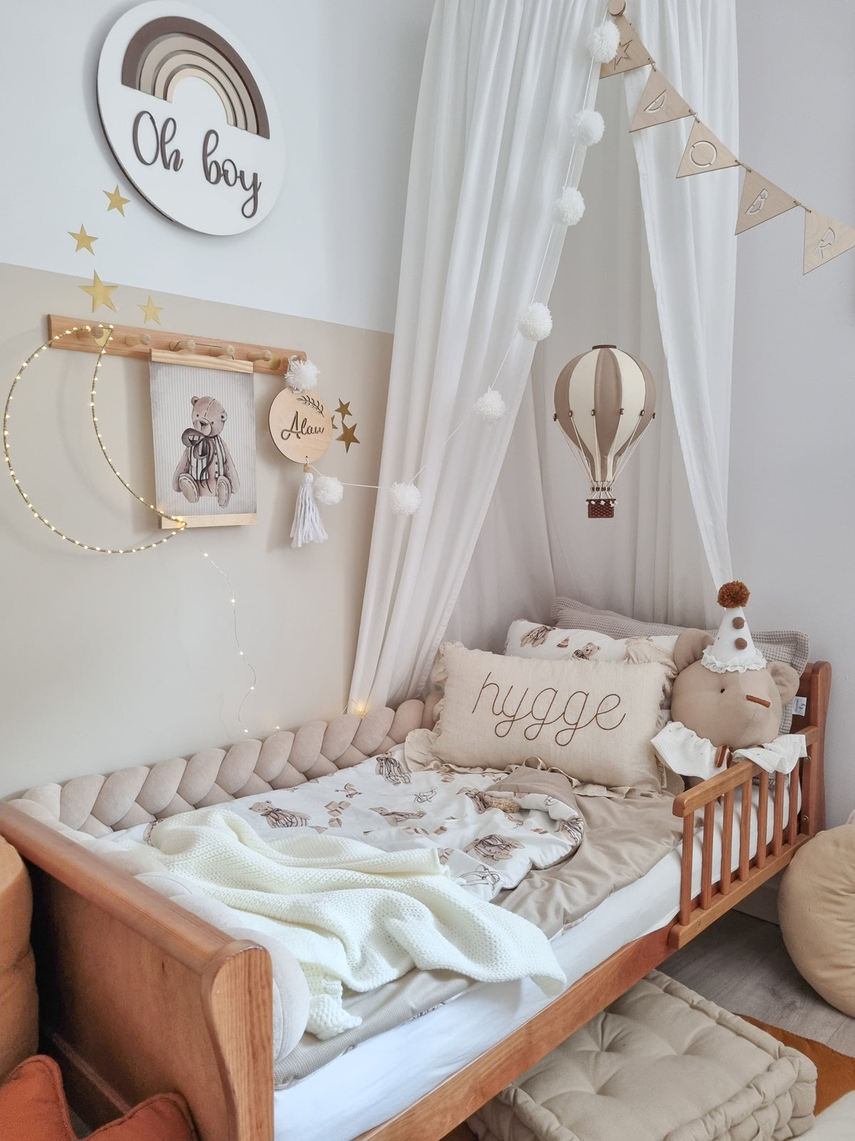 Edge padding Letti, Velvet Beige