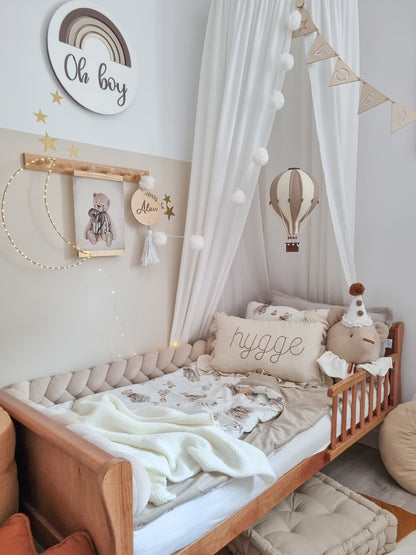 Edge padding Letti, Velvet Beige