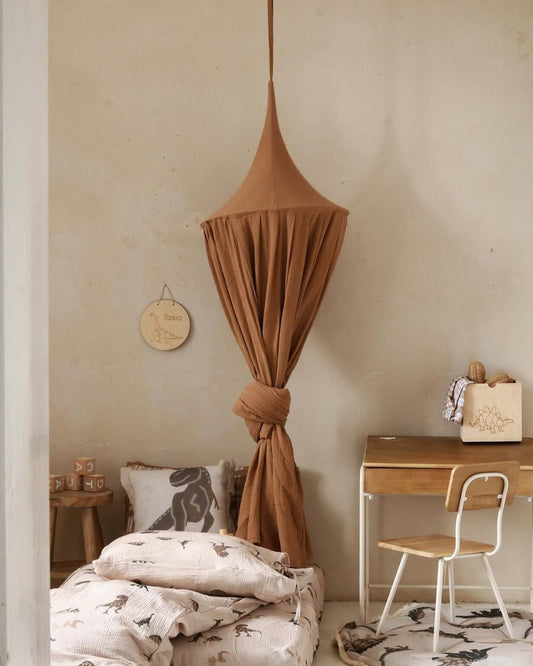 Matuu Bed canopy, Cappucino Muslin