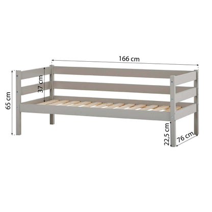 Hoppekids, ECO Comfort, Juniorisänky 70x160 cm, Dove Grey