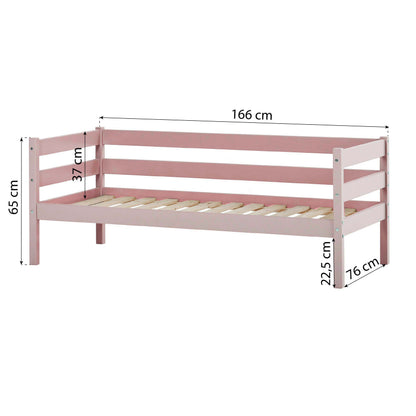 Hoppekids, ECO Comfort, Juniorisänky 70x160 cm, Pale Rose