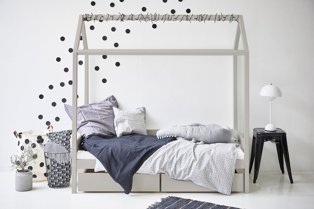 Hoppekids, ECO Comfort, Hussäng 70x160, Dove Grey