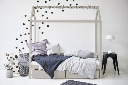 Hoppekids, ECO Comfort, Hussäng 70x160, Dove Grey