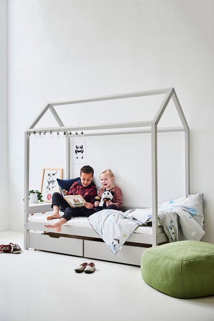 Hoppekids, ECO Comfort, Hussäng 70x160, Dove Grey