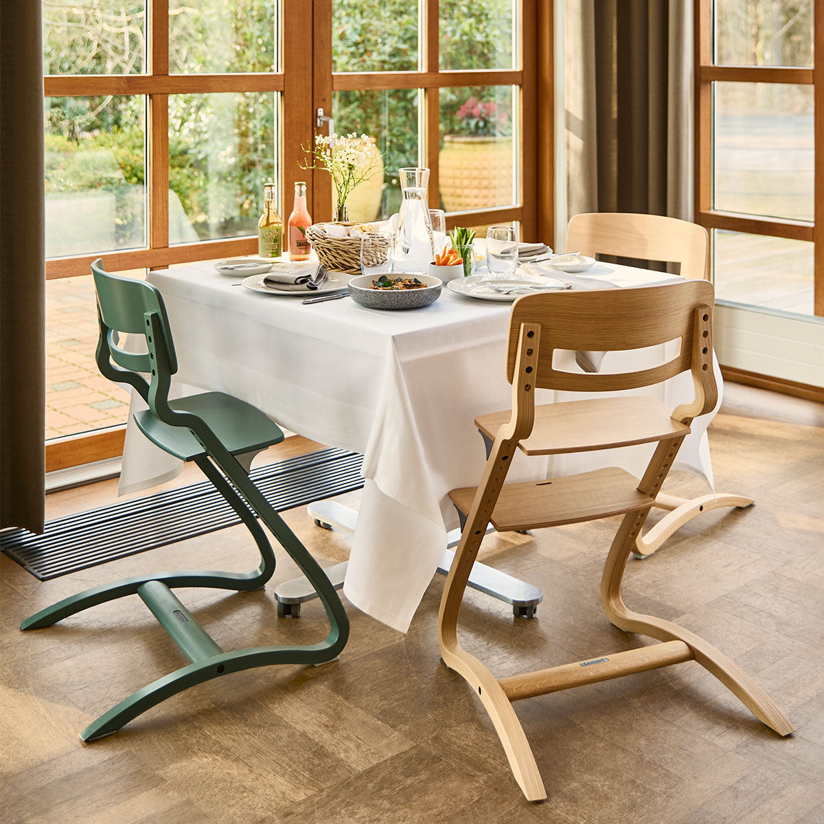 Leander Louie™, High Chair, Sage Green