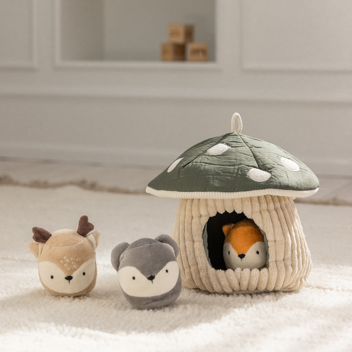 Sebra, Hide & seek Lelu, Mushroom
