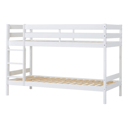 Hoppekids ECO Comfort, Våningssäng 90x200 cm, Vit