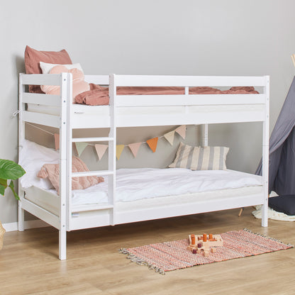 Hoppekids ECO Comfort, Våningssäng 90x200 cm, Vit