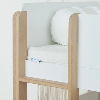 Hoppekids, ECO Luxury, Våningssäng 70x160 cm (konvertibel), Vit