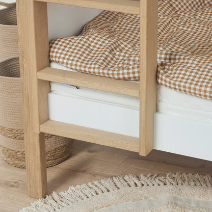 Hoppekids, ECO Luxury, Våningssäng 70x160 cm (konvertibel), Vit
