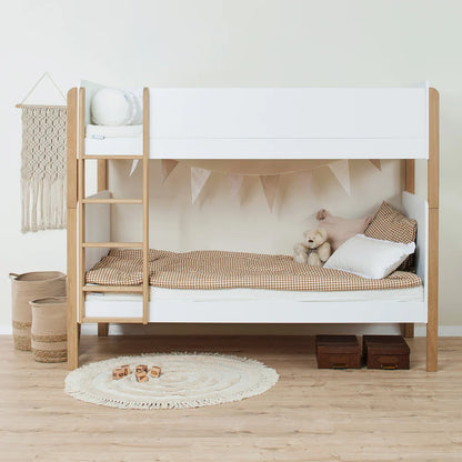 Hoppekids, ECO Luxury, Våningssäng 70x160 cm (konvertibel), Vit