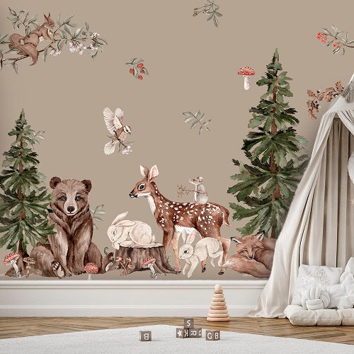 Wall sticker Set 330x140cm, Forest XL