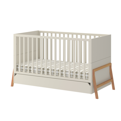 Bellamy, Lotta, Cot 2 IN 1, 70x140 cm, Latte