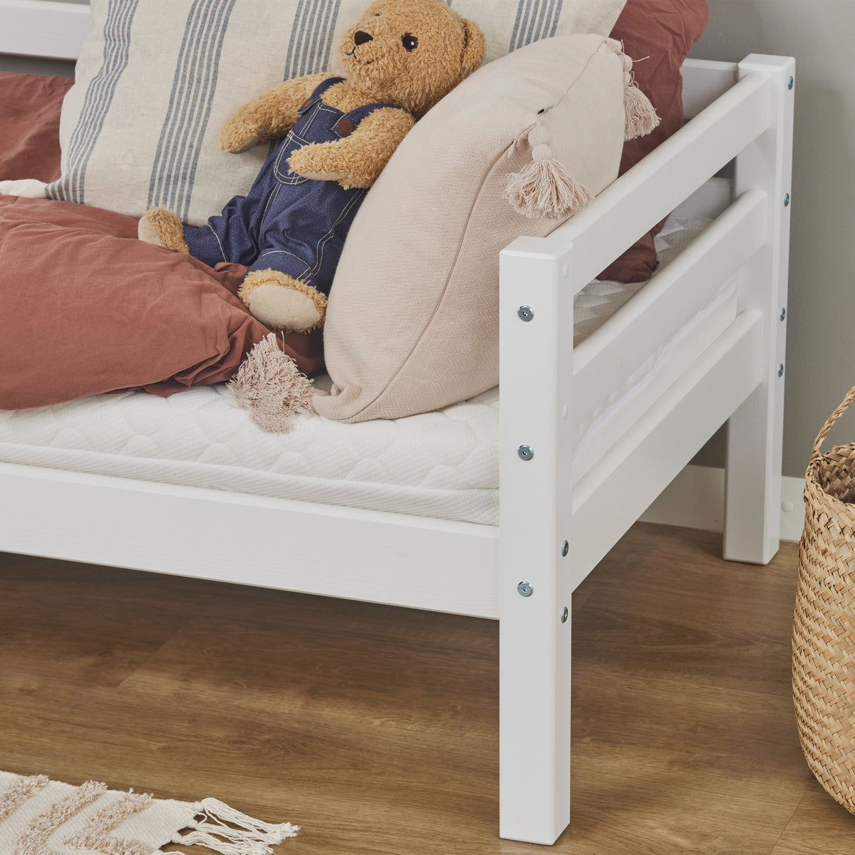 Hoppekids, ECO Dream, Junior bed 70x160 cm, White