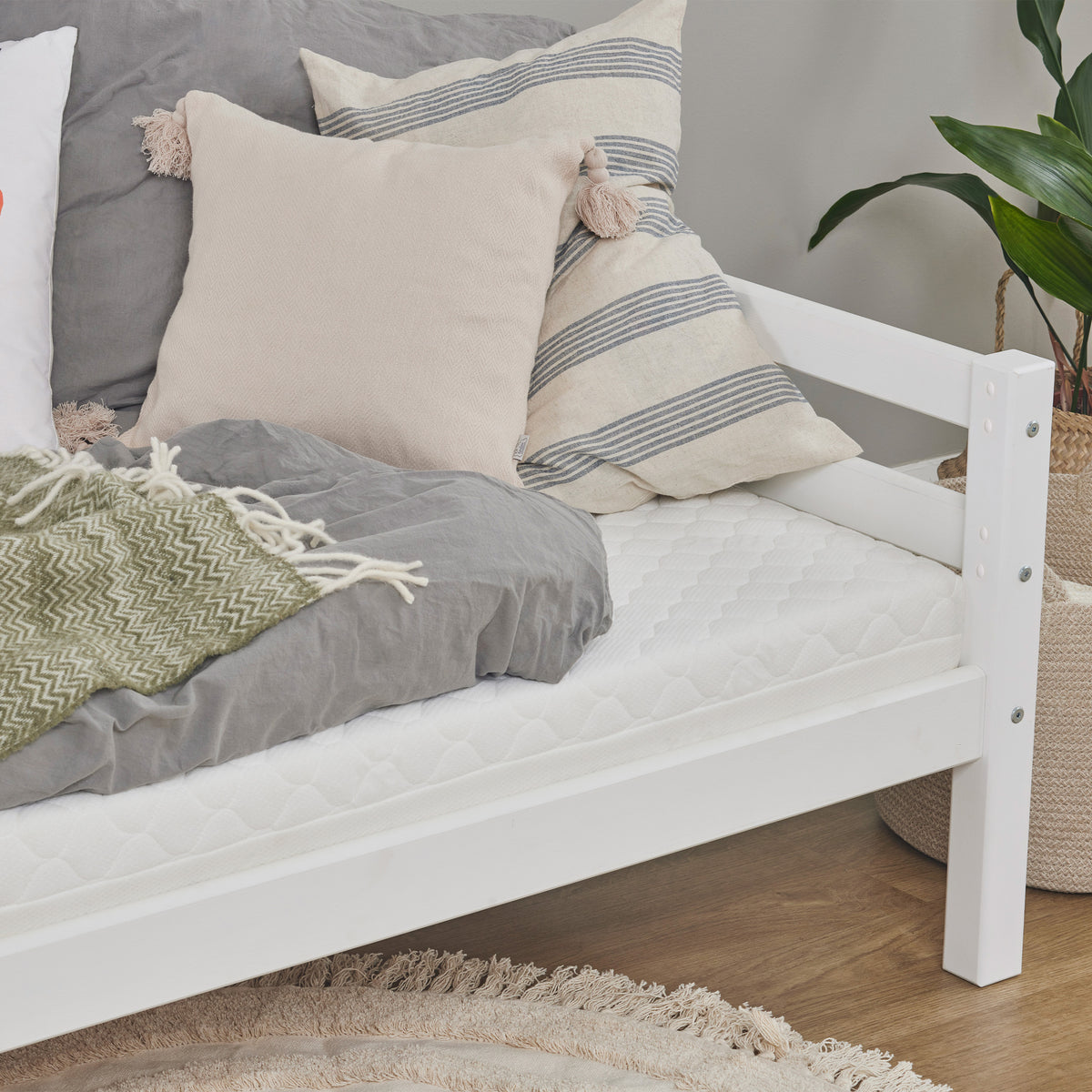 Hoppekids, ECO Dream, Junior bed 90x200 cm, White
