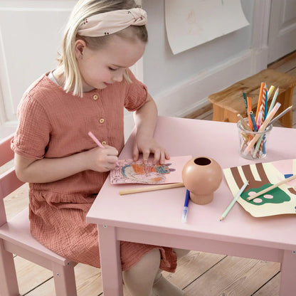 Hoppekids, Children's Table, Mads Pale Rose