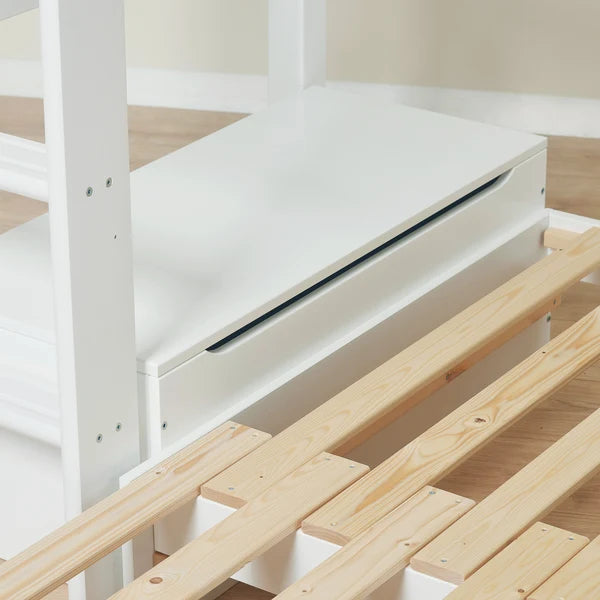 Hoppekids, ECO Luxury, Bunk bed 70x160 cm (convertible), White