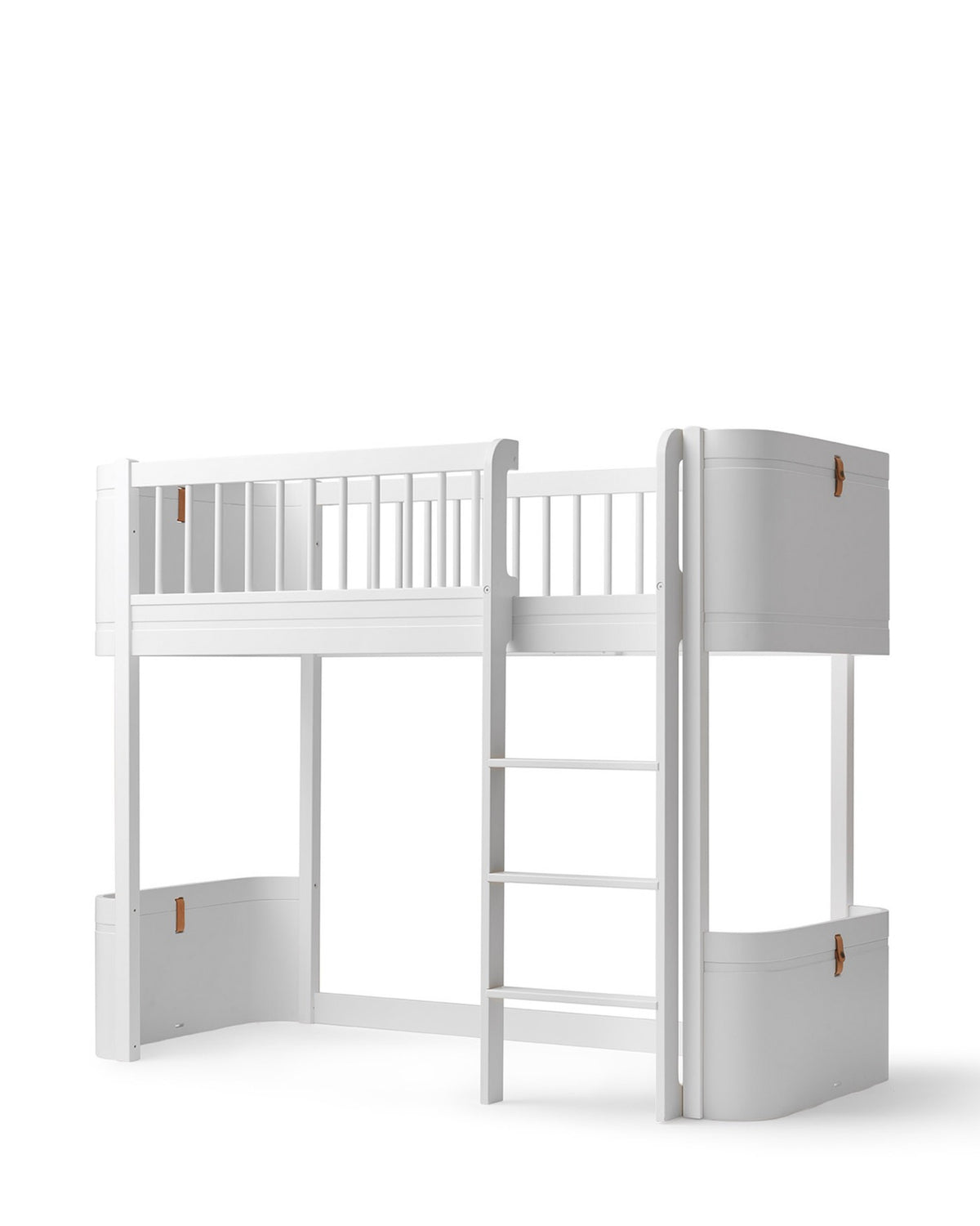 Oliver Furniture, Wood Mini+ Bunk Bed 70x160 cm, White