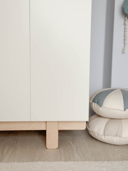 Wood Luck Design, Wardrobe, Basic White