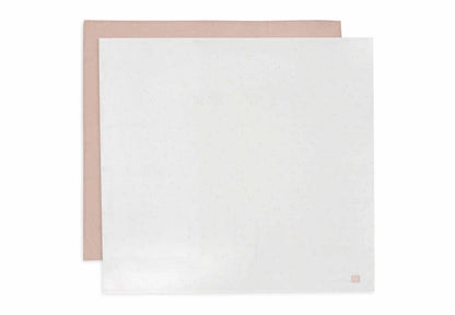 Jollein, Muslin Swaddle 2-pack, Twinkling Wild Rose, 115x115cm