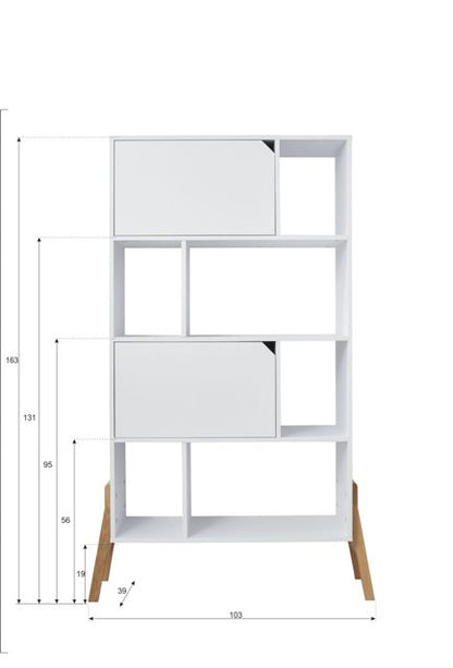 Bellamy, Lotta Bookshelf, Latte