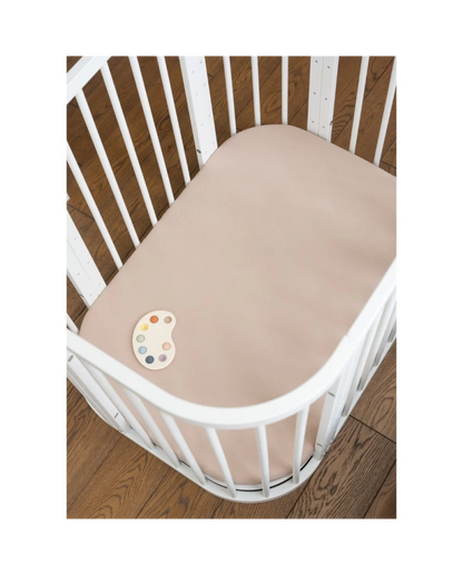 Waldin, Cot 5in1 + Mattress, White