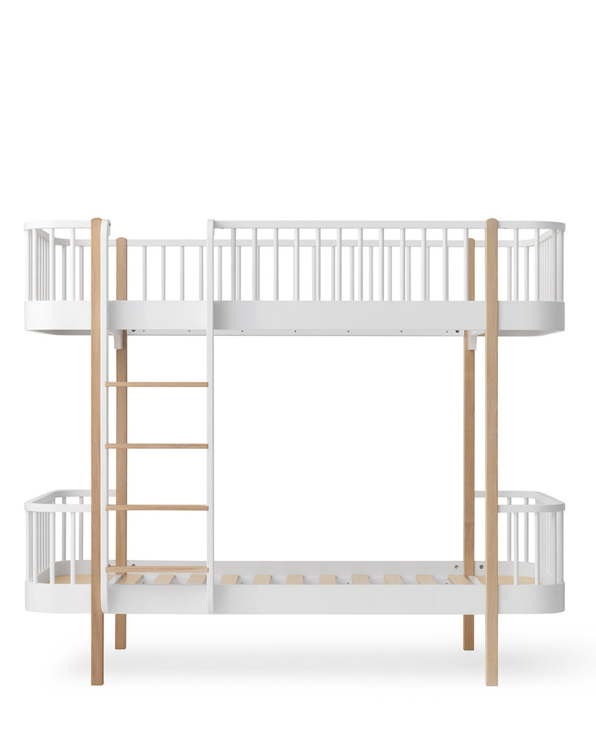 Oliver Furniture, Wood Original, High Bunk Bed 90x200, White/Oak