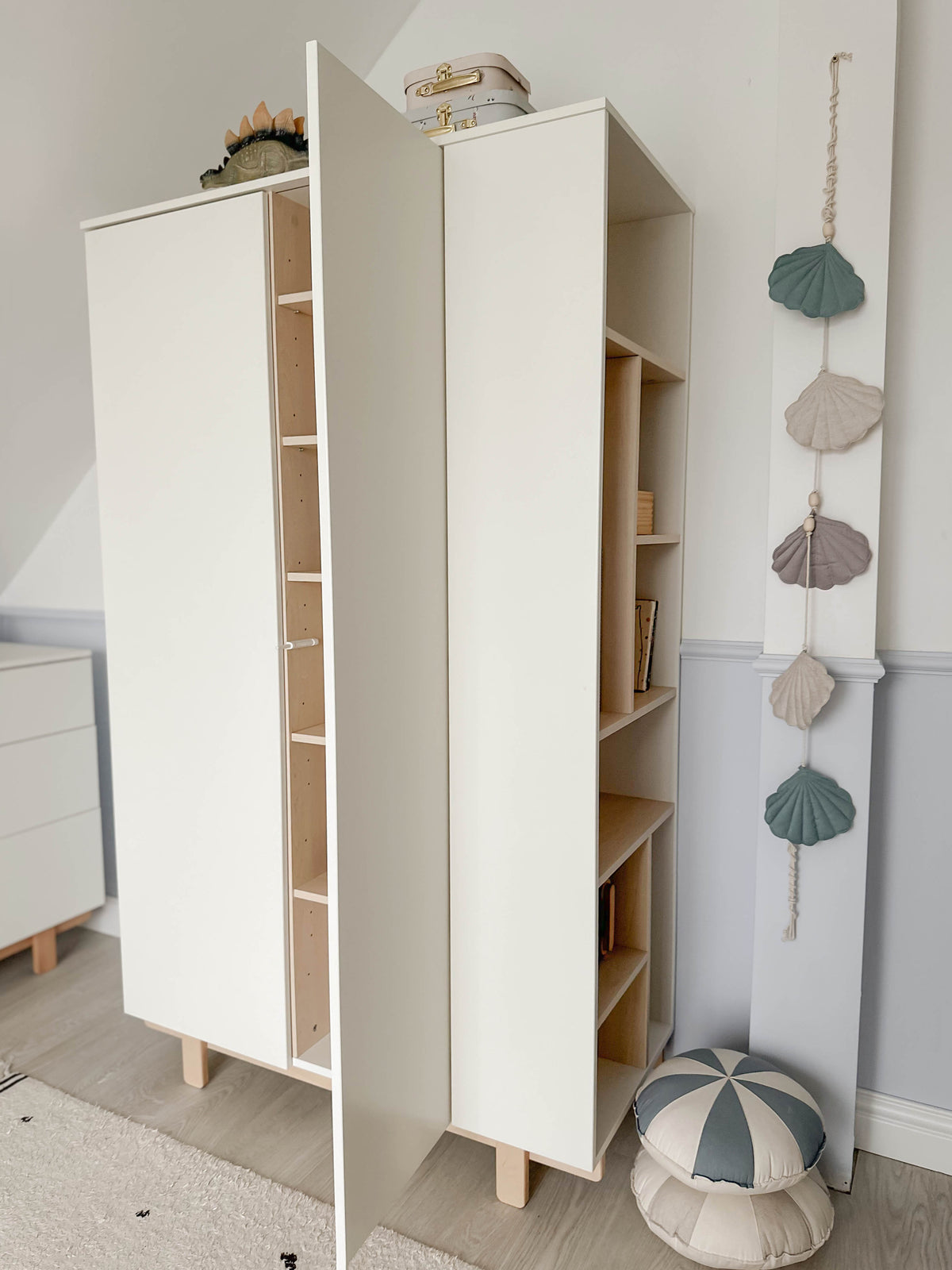 Wood Luck Design, Wardrobe, Basic White
