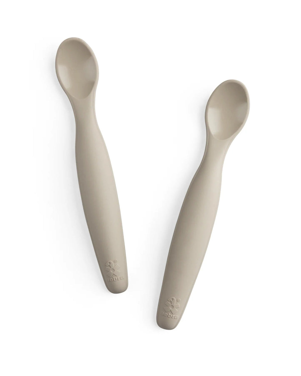Seebra, Silicone Spoons, Jetty Beige