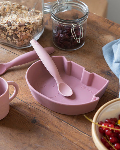 Zebra, Silicone bowl, Fanto Vintage Rose