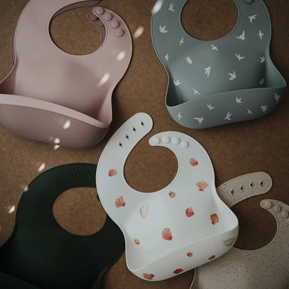 Mushie Bib, Light Shell