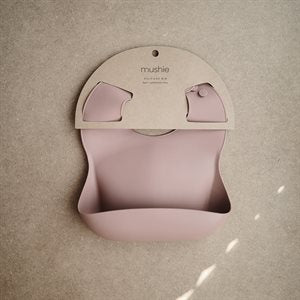 Mushie Bib, Blush