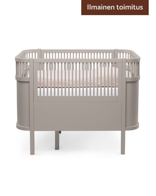 Sebra, Spjälsäng &amp; Juniorsäng 2in1, Jetty Beige