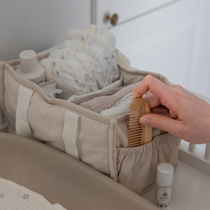 Sebra Bed Canopy, Jetty Beige