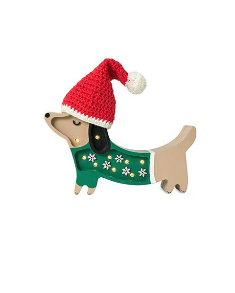 Little Lights, Night Light Puppy MINI, Christmas Snowflake