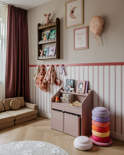 Book Nook, Montessori Pöytä ja Tuolit, Vintage Rose
