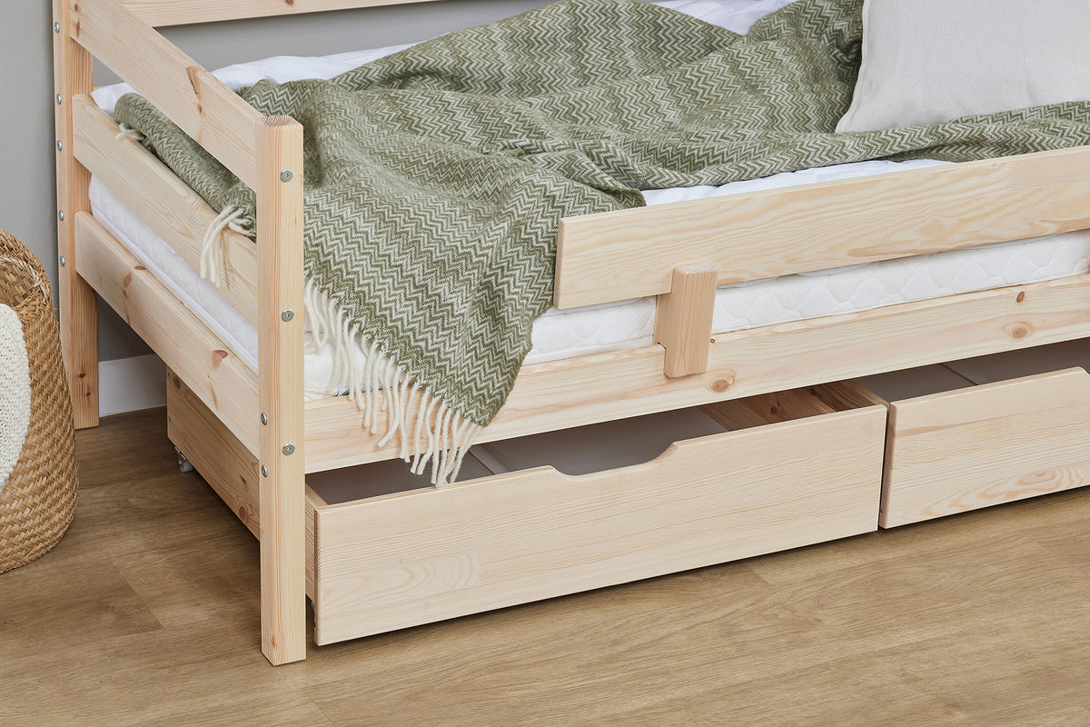 Hoppekids, ECO Comfort, Junior bed 70x160 cm, Wood