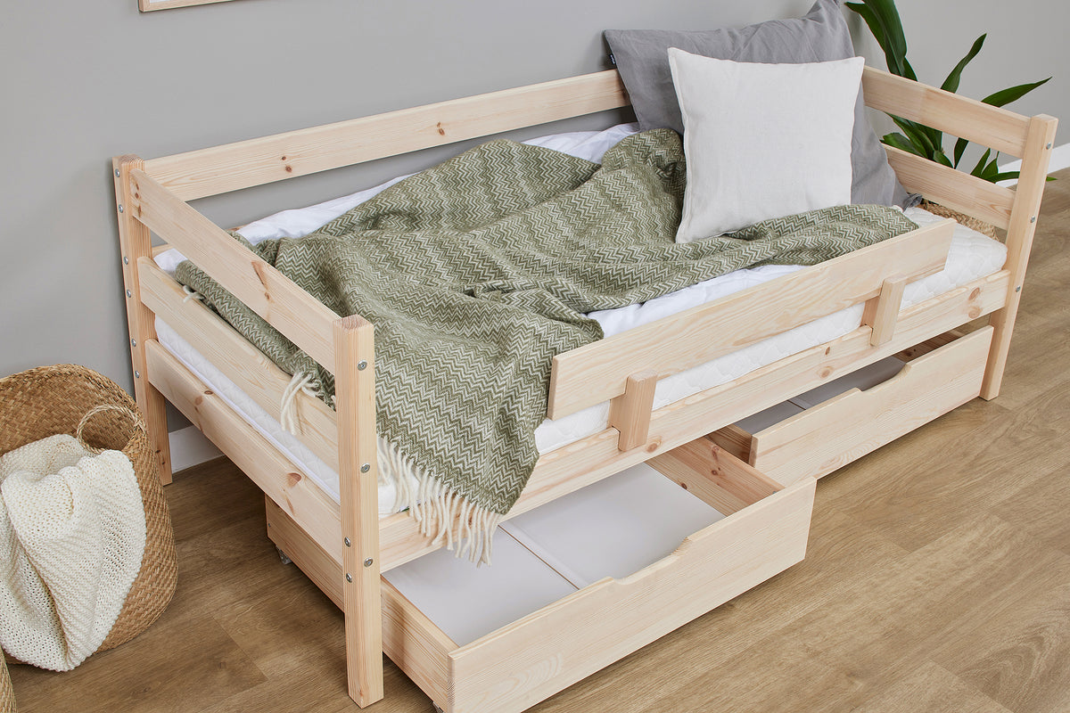 Hoppekids, ECO Comfort, Junior bed 70x160 cm, Wood