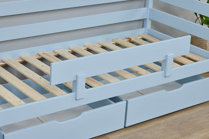Hoppekids, ECO Comfort, Juniorsäng 70x160 cm, Dream Blue