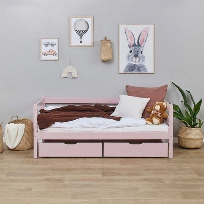 Hoppekids, ECO Comfort, Juniorisänky 70x160 cm, Pale Rose