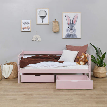 Hoppekids, ECO Comfort, Juniorisänky 70x160 cm, Pale Rose
