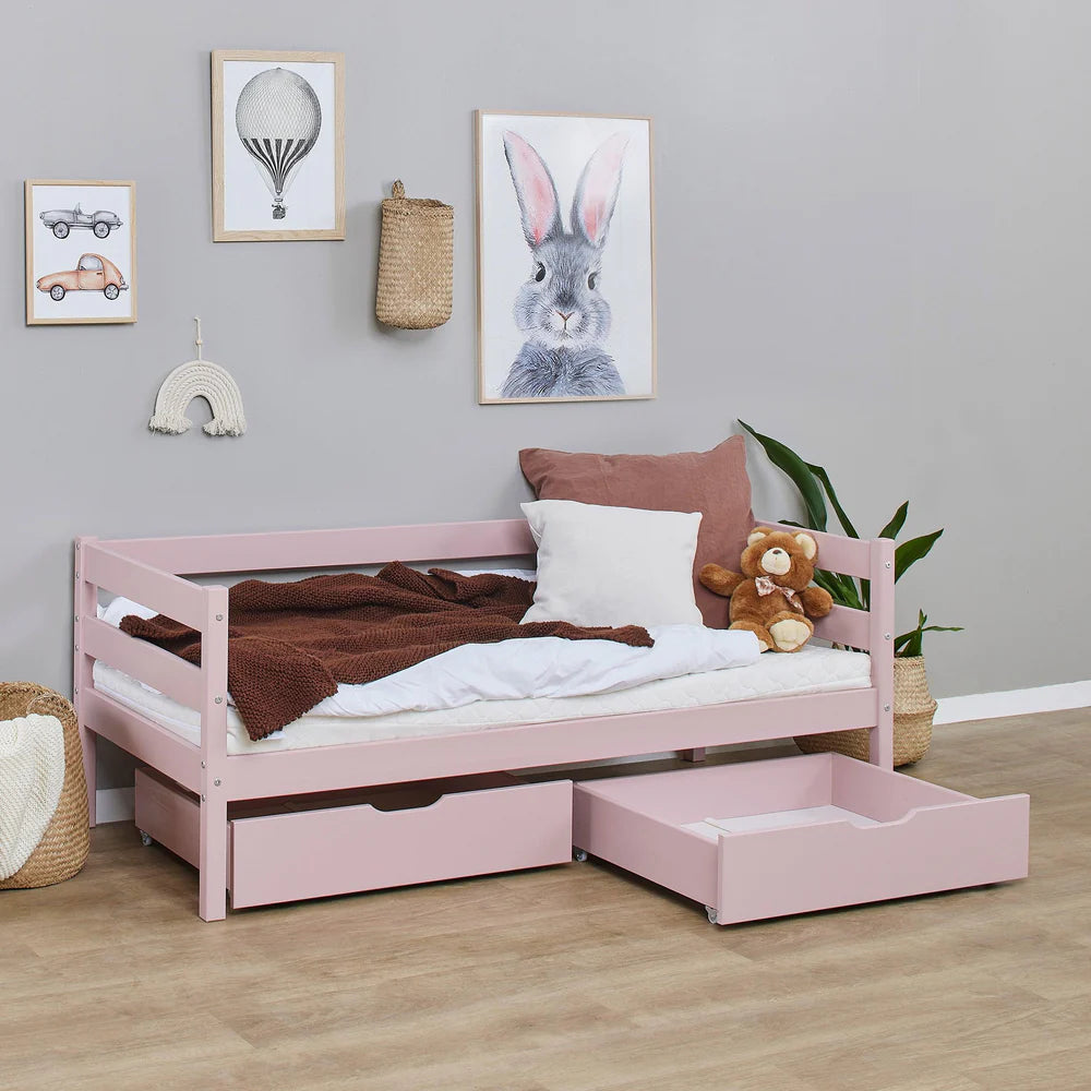 Hoppekids, ECO Comfort, Juniorisänky 70x160 cm, Pale Rose