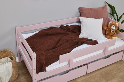 Hoppekids, ECO Comfort, Juniorisänky 70x160 cm, Pale Rose