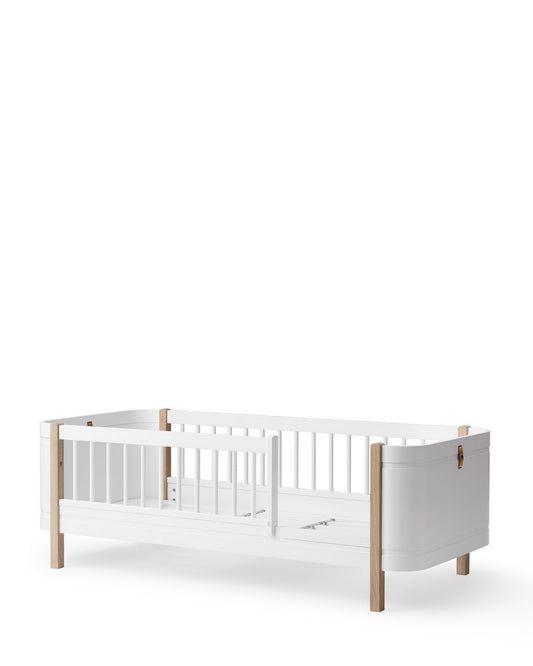 Oliver Furniture, Wood Mini+ Juniorisänky 70x160 cm, White/Oak
