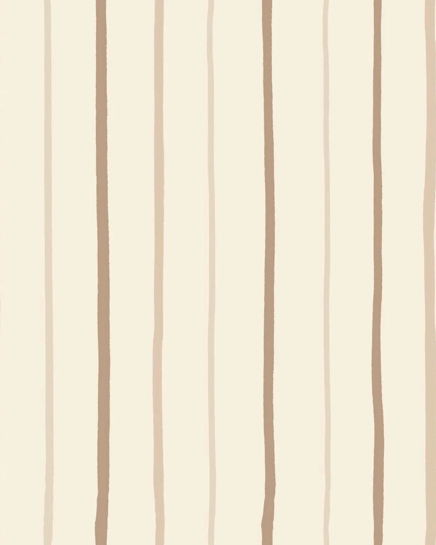 Matuu, Tapeter, Stripes on Cream