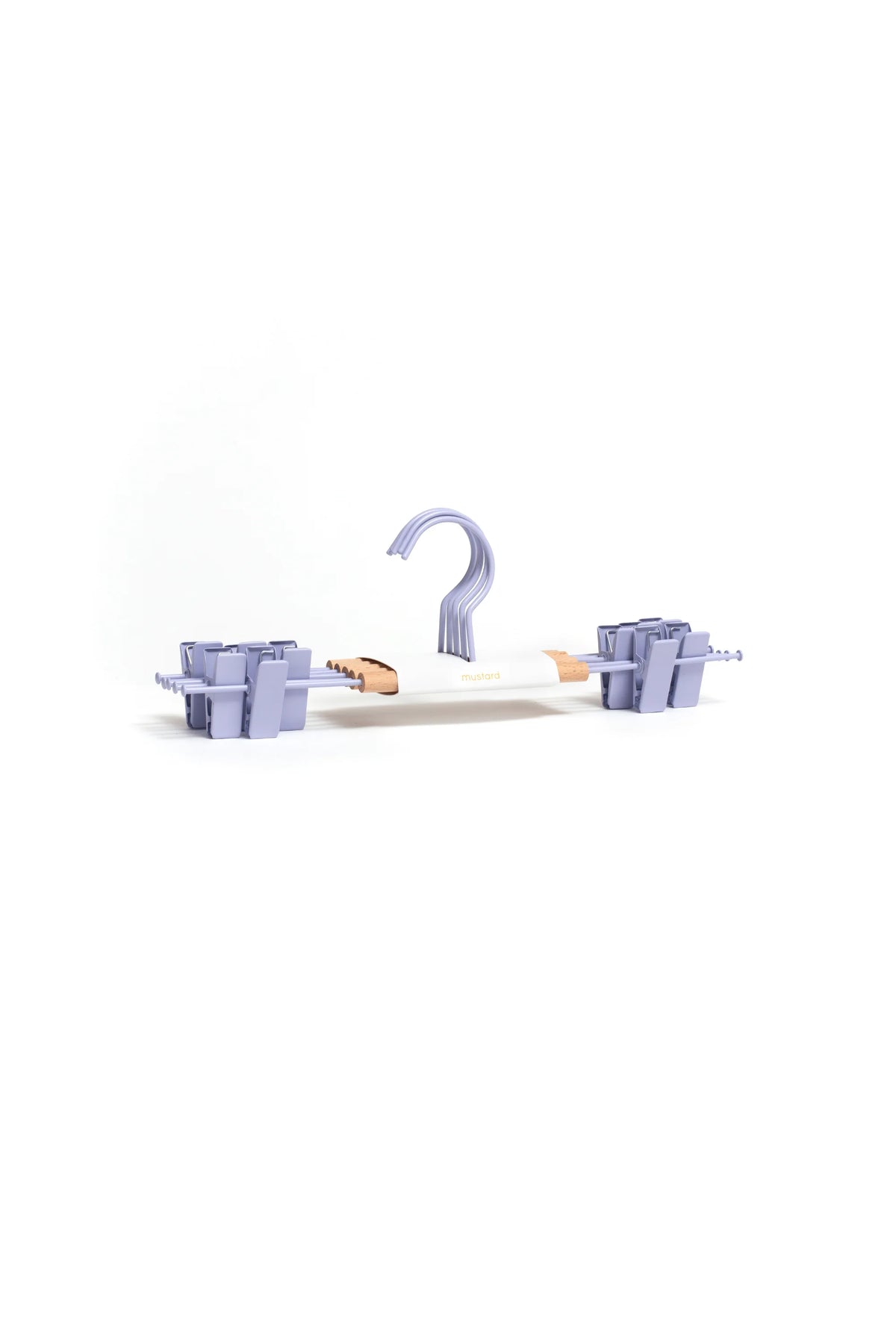 Mustard Made, Hangers with Clips, 5 pcs (assorted colours)