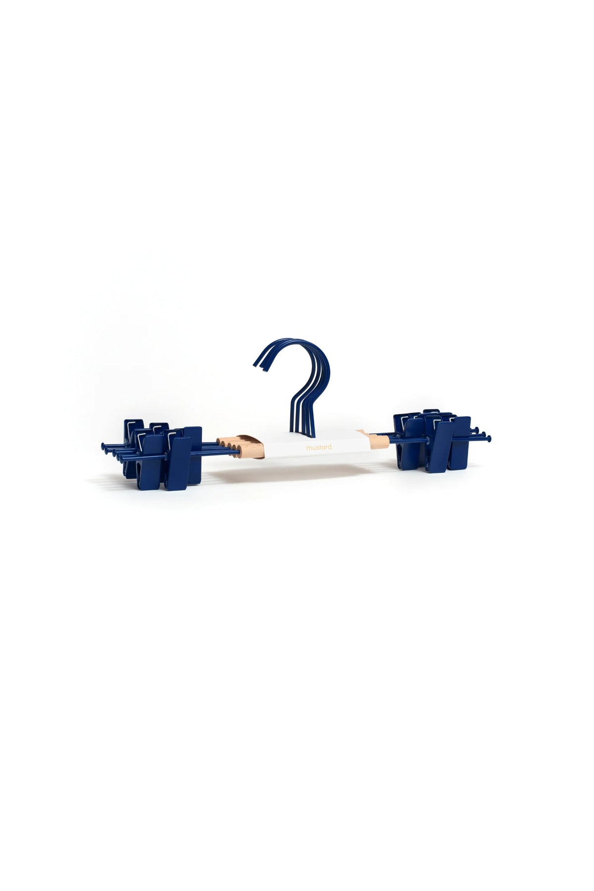 Mustard Made, Hangers with Clips, 5 pcs (assorted colours)