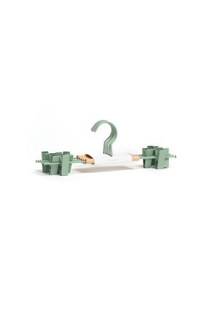 Mustard Made, Hangers with Clips, 5 pcs (assorted colours)