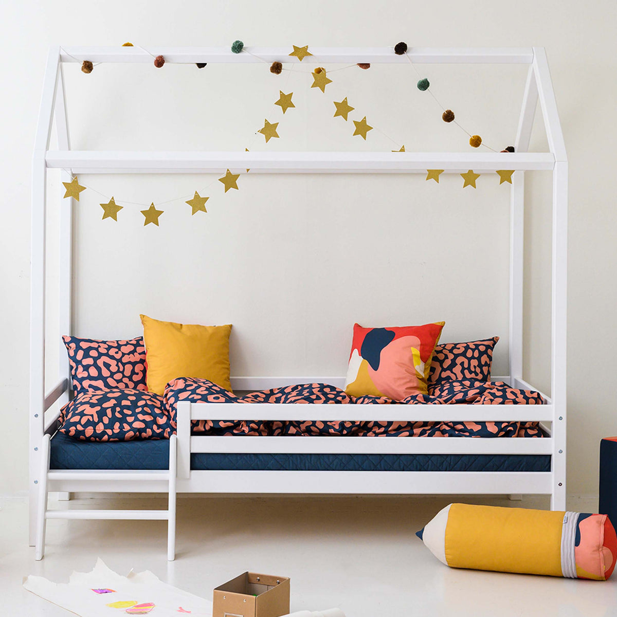 Hoppekids, ECO Dream, Hussäng 90x200 cm (Cabriolet), Vit