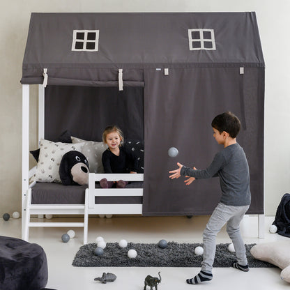 Hoppekids, ECO Dream, Hussäng 90x200 cm (Cabriolet), Vit